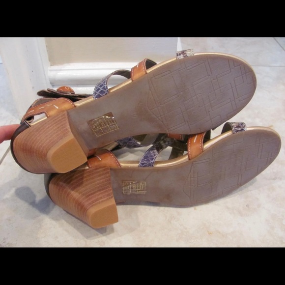 Cute Spring Step Pleasure Colorful Sandals 40 US 9M - Picture 8 of 11